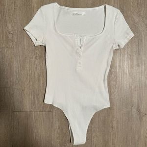 Oak + Fort White Bodysuit